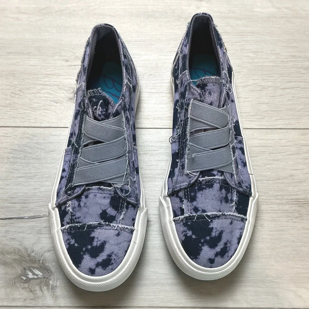 Blowfish Malibu Marley Sneaker Womens 6.5 Purple Tie Dye New With Tags
